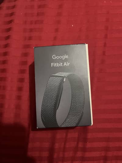 Google fit bit air just box open