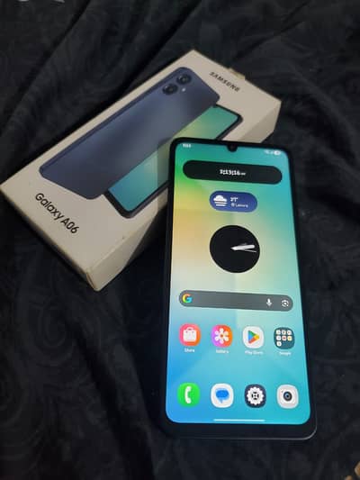 Samsung Mobile A06, Official PTA, 10/10, In Warranty, 4+64 GB
