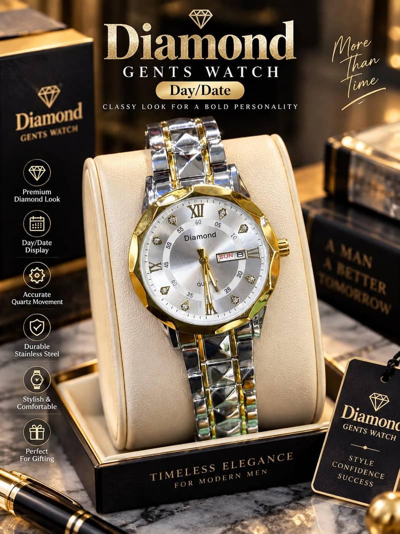 DIAMOND WATCH . . . 3