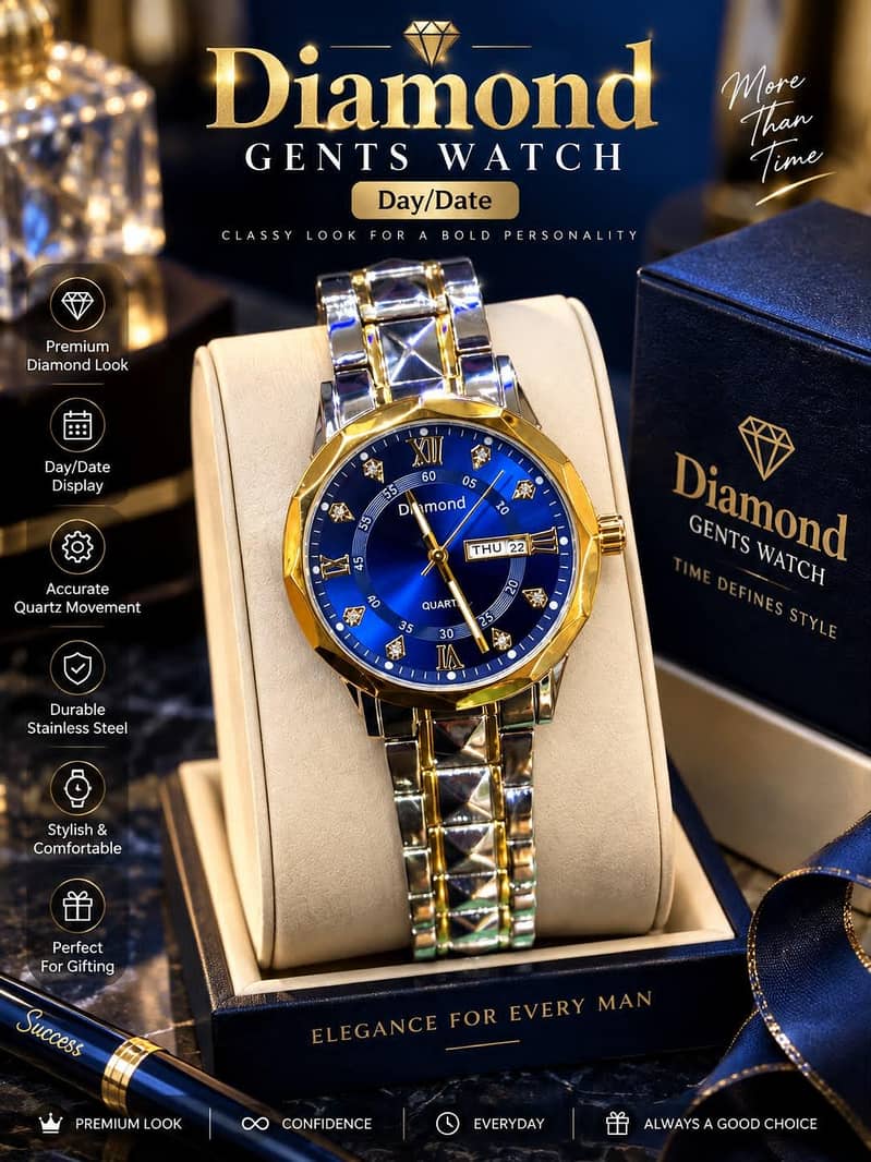 DIAMOND WATCH . . . 4