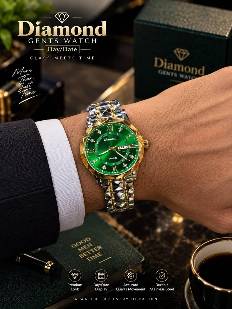 DIAMOND WATCH . . . 5