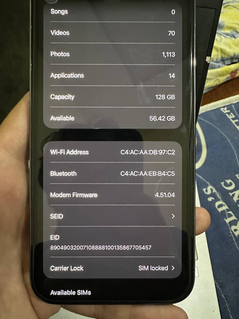 IPhone 14 Pro Max | JV | 128GB | 89% 5