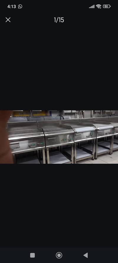 Hot plate pizza conveyor oven deck oven Rinnai fryer