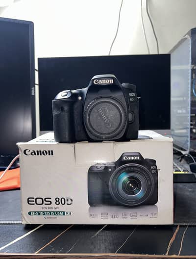Canon EOS 80D (Body Only) With Box
