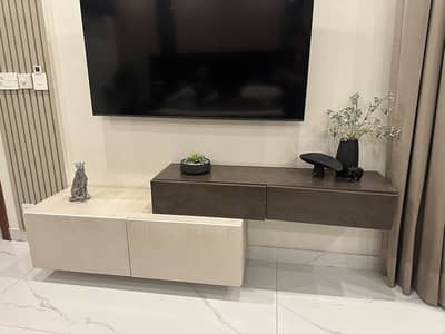 TV console for media wall