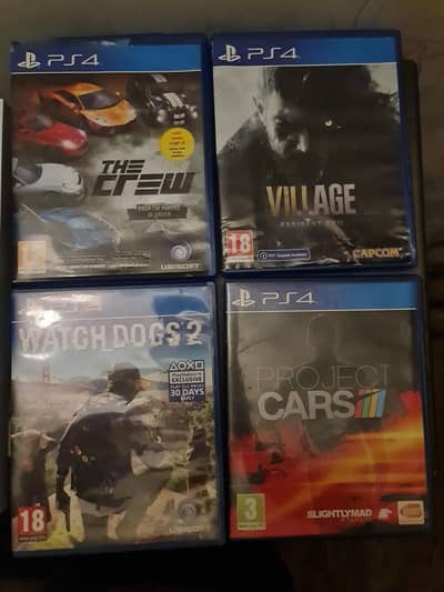 PS4 games CD  excellent condition