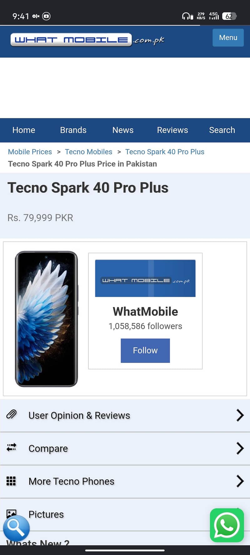 tecno spark 40 pro plus 1