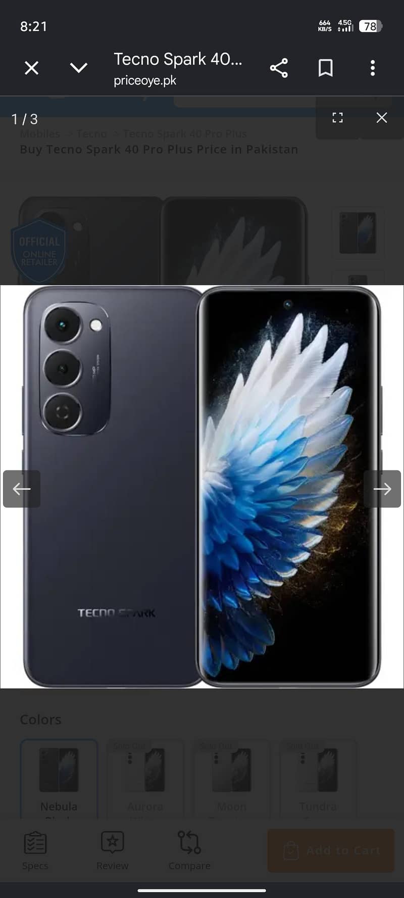 tecno spark 40 pro plus 3
