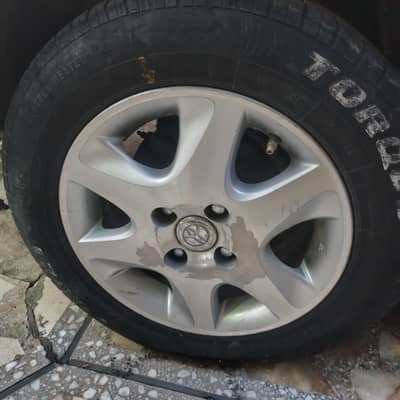 Rims with tyre