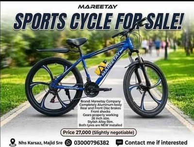 Bicycle  Full aluminium body imported for sale
