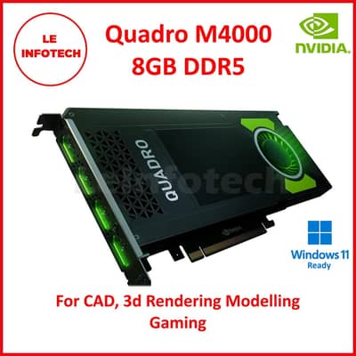 NVIDIA Quadro M4000 (8GB 256Bit DDR5) Quantity Available