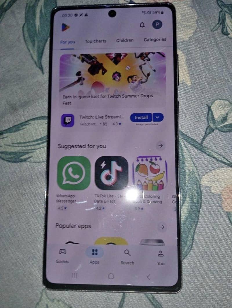 Samsung Mobile Note 20 4