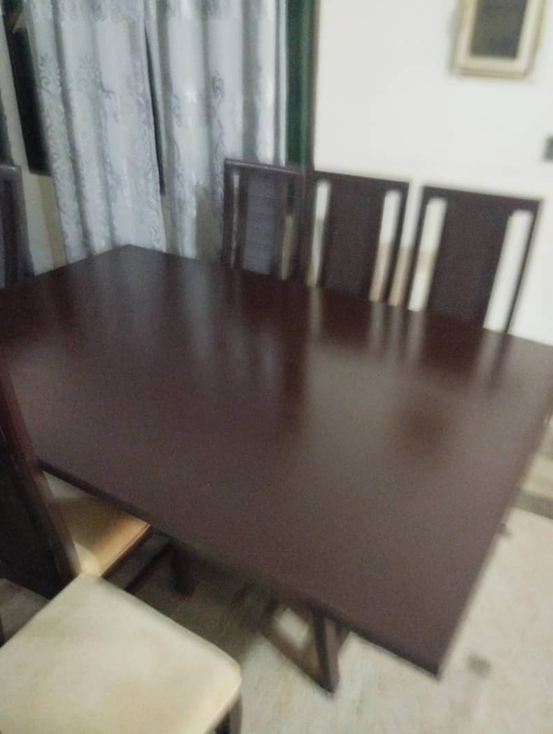 Wooden Dining table 4