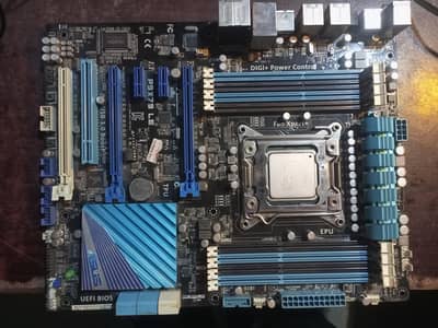 Motherboard ASUS P9X79 LE X79 8 RAM Slots, 6 Sata Slots + Core i7 Pro
