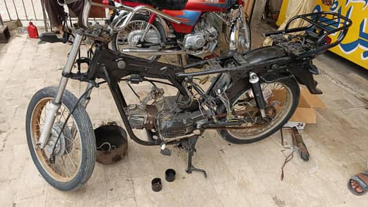 Original Prider /CD 100 Engine & Wheel Set