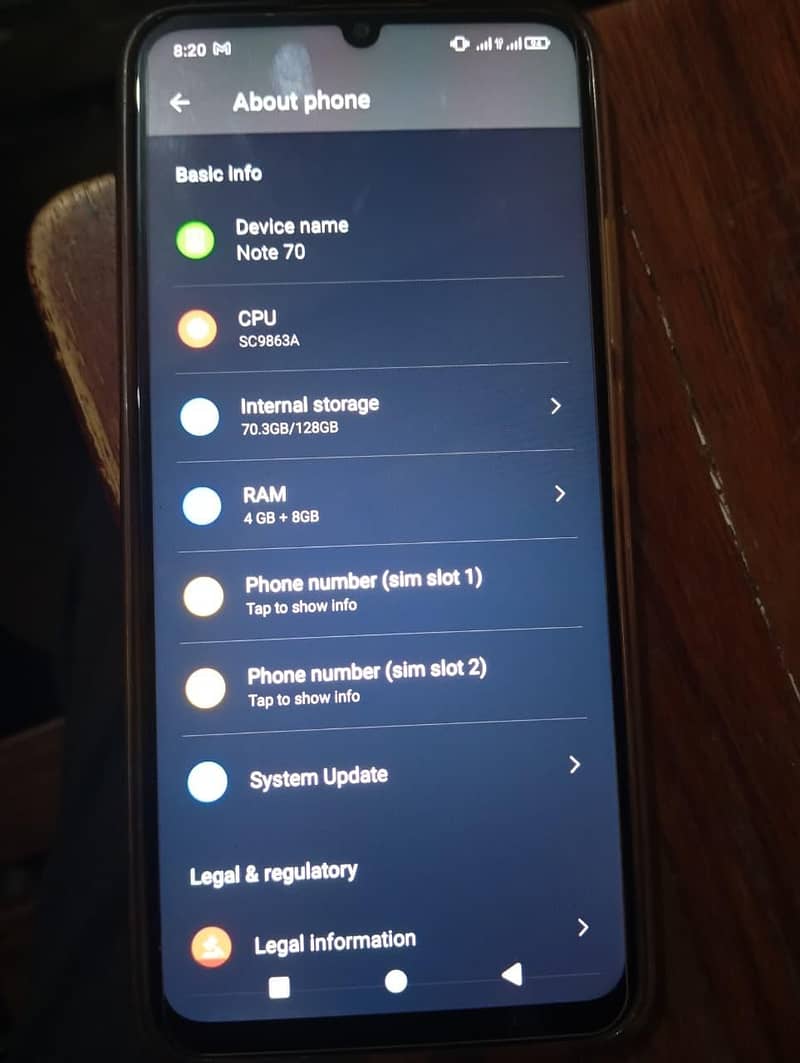 SEGO Note 70 1