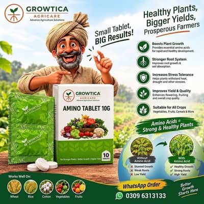 High Quality Amino Acid IIA - Plant Growth Booster (10g / Tablets)
