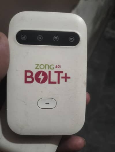zong 4G bolt +