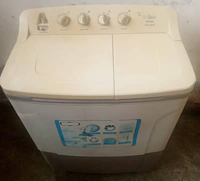 Dawlance double washing machine working good condition