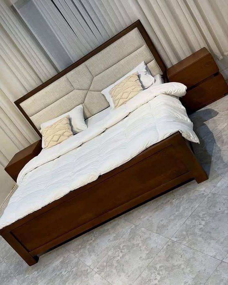 Solid Wood Bed | Kingsize bed | Bed set | double bed 6