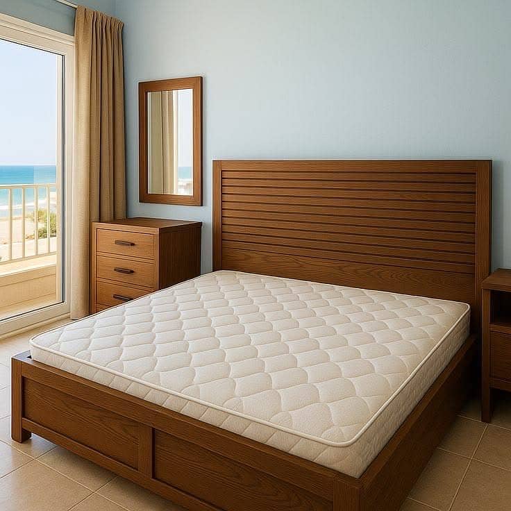 Solid Wood Bed | Kingsize bed | Bed set | double bed 8