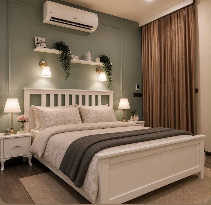 Solid Wood Bed | Kingsize bed | Bed set | double bed 9