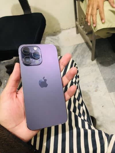 Iphone 14 pro max 128gb full box pta aproved