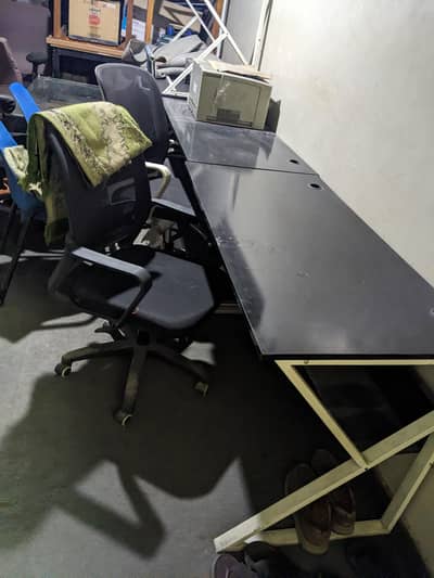 5 office tables