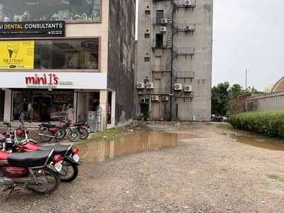 6 Marla Corner Plot for Sale Facing Jasmine Mall Bahria Town Lahore