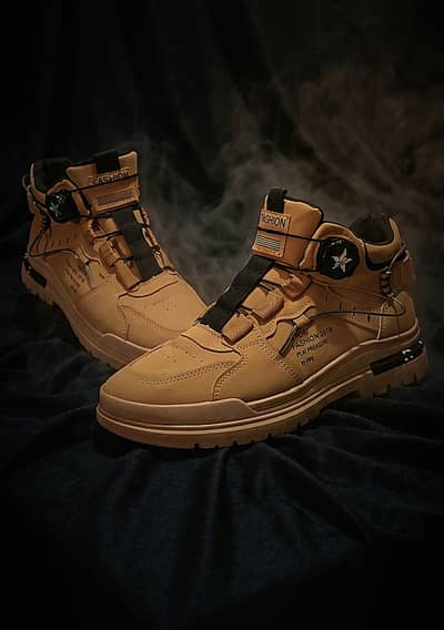 Brown High Top Fashion Boots EU 38 PK 6 -7 9/10 Condition