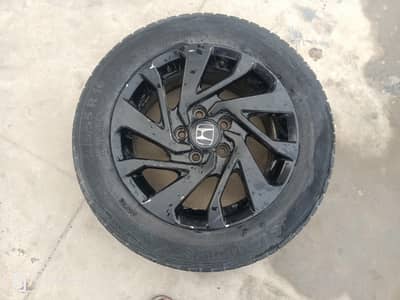 Tyres and rim