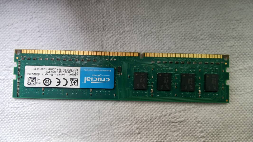 8GB RAM 1