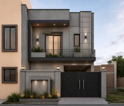 4 Marla House for Sale in White Villas, Multan Road Lahore