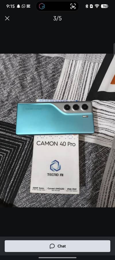 Tecno CAMON 40 Pro with box 10 /10 03210002913