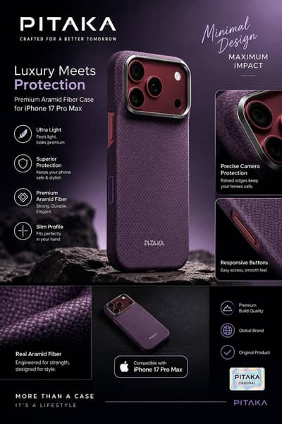 Pitaka 17pro Max