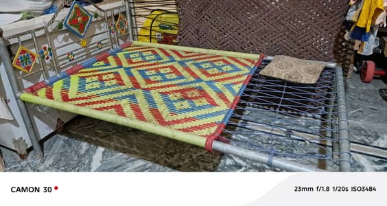Chaarpi Khat with Taaj Large Sized