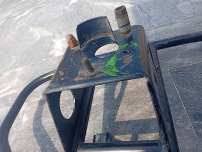 80 series body mount tyre Carrier