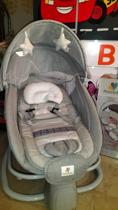 Mastela Revolutionary Baby Bouncer & Rocker – Premium Comfort for Baby