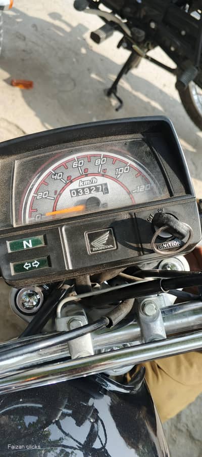 Honda cd 70 black colour Just like brand new
