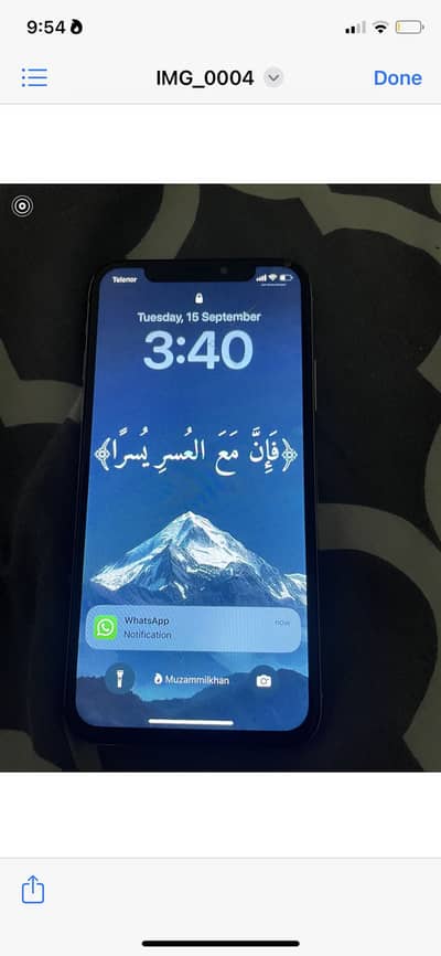 Apple iPhone X