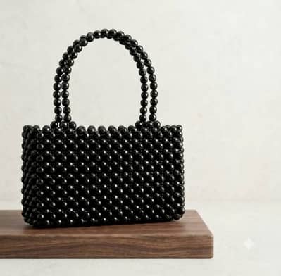 Elegance in Every Pearl –Handcrafted Beaded Bag(Order Now:03017560556)