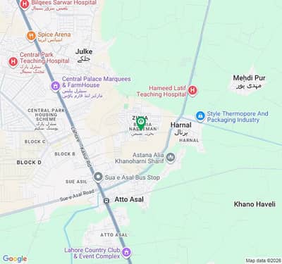 Near To Park Bahria Nasheman - Sunflower Residential Plot For Sale Sized 5 Marla