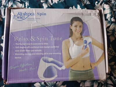 Relax & Spin Tone Exercise Massager | Body Relaxing & Toning Machine