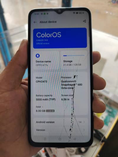 OPPO A77s