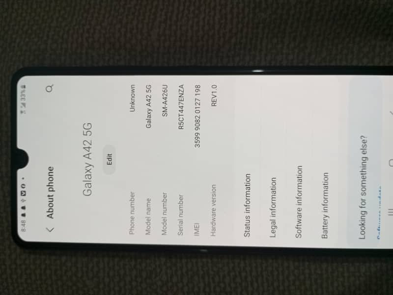 Samsung Mobile A42 5G - Mobile Phones - 1119355379