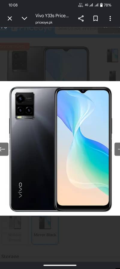 Vivo Y33s
