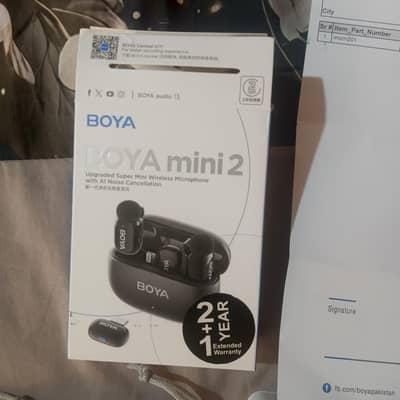 BOYA Mini 2-01 Dual Wireless Microphone