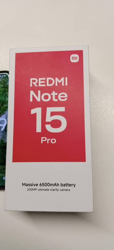 Redmi Note 15 pro 12 512