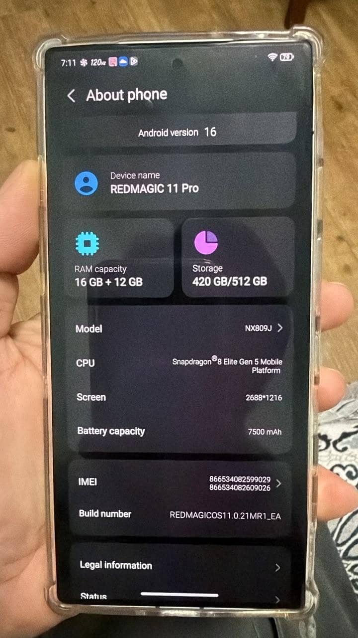 Redmagic 11 pro 3