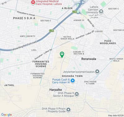 Good Location Ideal Residential Plot For Sale In Formanites Housing Scheme - Block N